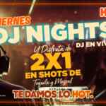 2x1 en tragos de tequila y mezcal los viernes en Hooters