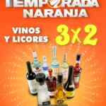 Temporada Naranja 2024: 3x2 en vinos y licores del 3 al 10 de junio