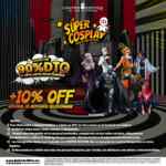 En Limited Edition hasta 90% de descuento + 10% adicional si vas de cosplay