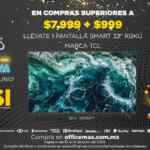 Venta Nocturna Office Max Junio 2024: llévate una pantalla Smart Roku TV por $999