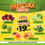 Ofertas Merco frutas y verduras del 25 al 27 de junio