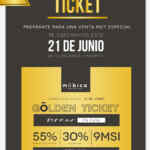Cupón Móbica Golden Ticket: hasta 55% de descuento + 9 MSI