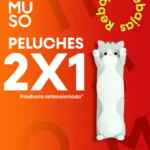 2x1 en peluches seleccionados en las rebajas de Mumuso