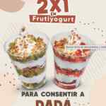Promoción Nutrisa Día del Padre: 2x1 en frutiyogurt hoy 16 de junio