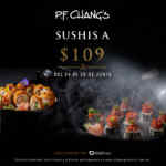 En PF Chang's Sushis a $109 hasta el 30 de junio