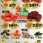 Ofertas S-Mart 3 días de frutas y verduras del 25 al 27 de junio