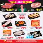 Folleto Soriana fin de semana Julio Regalado del 27 al 30 de junio: Ofertas en frutas, verduras y carnes