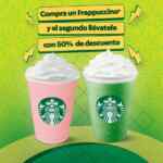En Starbucks llévate el segundo frappuccino a mitad de precio