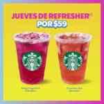 Jueves de Refresher Starbucks: Refreshers a sólo $59 los jueves