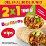 En Vips 2x1 en burricos del 24 al 30 de junio