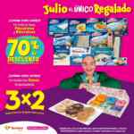 Folleto Soriana Julio Regalado Fin de Semana: 3x2 en donas y ofertas en frutas y verduras