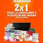 Folleto La Comer Temporada Naranja 2024: 2x1 en Lencería, 2x1 en cristalería y plásticos del hogar y más