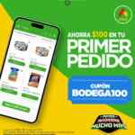 Cupón de $100 de descuento en tu primer pedido en Bodega Aurrera en línea