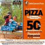 Pasaporte Bioparque Estrella a mitad de precio en la compra de una pizza de Little Caesars