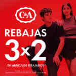 Rebajas C&A 2024: 3x2 en artículos ya rebajados con hasta el 70% de descuento