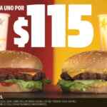 Nuevos Combos Carl's Jr a sólo $115 con papas y refresco incluidos de lunes a viernes