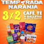 Temporada Naranja 2024: 3x2 en café, té y galletas