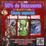 En Fantástico 50% de descuento en comics Marvel participantes este fin de semana