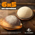 6x5 en conchas en El Globo hasta el 17 de julio