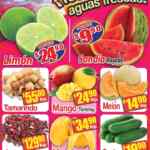 Ofertas Súper Guajardo frutas y verduras 2 al 4 de julio