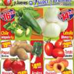 Ofertas Súper Guajardo frutas y verduras 16 al 18 de julio