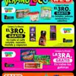 Folleto HEB Verano Loco: 3x2 en galletas, café, helado y más