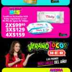 Folleto HEB Verano Loco: 3x2 en galletas, café, helado y más