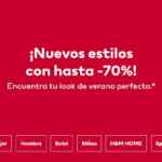 Hasta 70% de descuento en las segundas rebajas de verano H&M