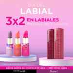 3x2 en labiales Maybelline e Ilusión por el Día del Labial