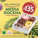 En Krispy Kreme TODAS las donas a $19 sólo hoy 19 de julio