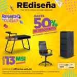 Hasta 50% de descuento en muebles de oficina en OfficeMax