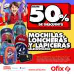Promoción Ofix Regreso a Clases: Hasta 50% de descuento en mochilas, loncheras y lapiceras seleccionadas