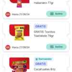Cupones Oxxo: Cacahuates Bitz, Kacang Habanero y Totitos Tostielote GRATIS con la app Spin Premia