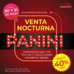 Venta Nocturna Panini: hasta 40% de descuento en cómics, mangas y álbums