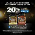 Cupón 20% de descuento en la tienda en línea de Café Punta del Cielo