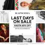 Últimas Rebajas Rapsodia: Hasta 60% de descuento en tiendas y online
