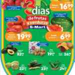 Ofertas S-Mart 3 días de frutas y verduras del 30 de julio al 1 de agosto 2024