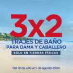 3x2 en trajes de baño en Sears hasta el 5 de agosto