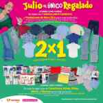 Folleto Julio Regalado 2024: 2x1 en Pantalones de mezclilla, camisas, ropa interior y más