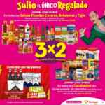 Folleto Julio Regalado 2024: 2x1 en Pantalones de mezclilla, camisas, ropa interior y más