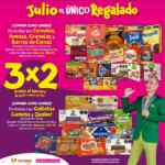 Folleto Julio Regalado 2024: 4x2 en Cosméticos, 2x1 en calcetería y más