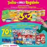 Folleto Julio Regalado 2024: 4x2 en Cosméticos, 2x1 en calcetería y más