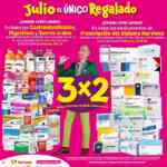Folleto Julio Regalado 2024: 4x2 en Cosméticos, 2x1 en calcetería y más