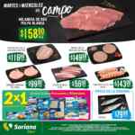 Folleto Soriana Súper Martes y Miércoles del Campo 9 y 10 de julio 2024