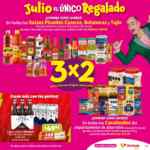Folleto Julio Regalado 2024 en Soriana Súper: 3x2 en vinos, tequilas, licores y muchas ofertas más
