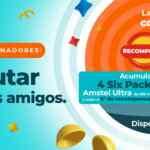 Acumula 4 Six Pack Amstel Ultra de 355 ml y llévate el 5to gratis con la app Spin Premia