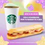 En Starbucks llévate un baguette a $69 sólo hoy
