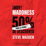 Steve Madden Madness: 50% de descuento en toda la tienda los miércoles y jueves de julio