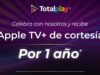 12 meses GRATIS de Apple TV+ para miembros de Totalplay