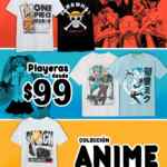 En Toxic playeras de anime desde $99 pesos